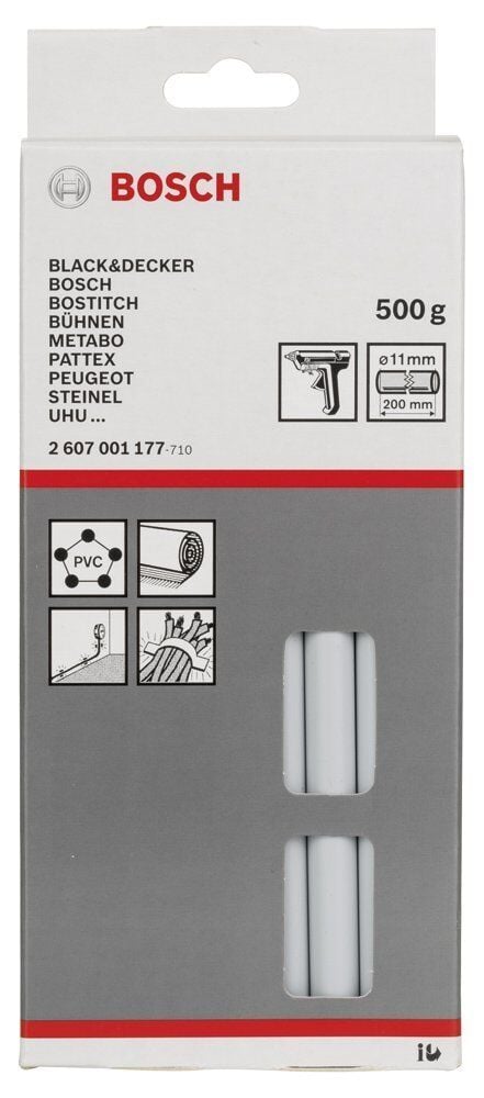 Bosch Tutkal Çubuğu Gri 11*200 mm 500 gr 2607001177
