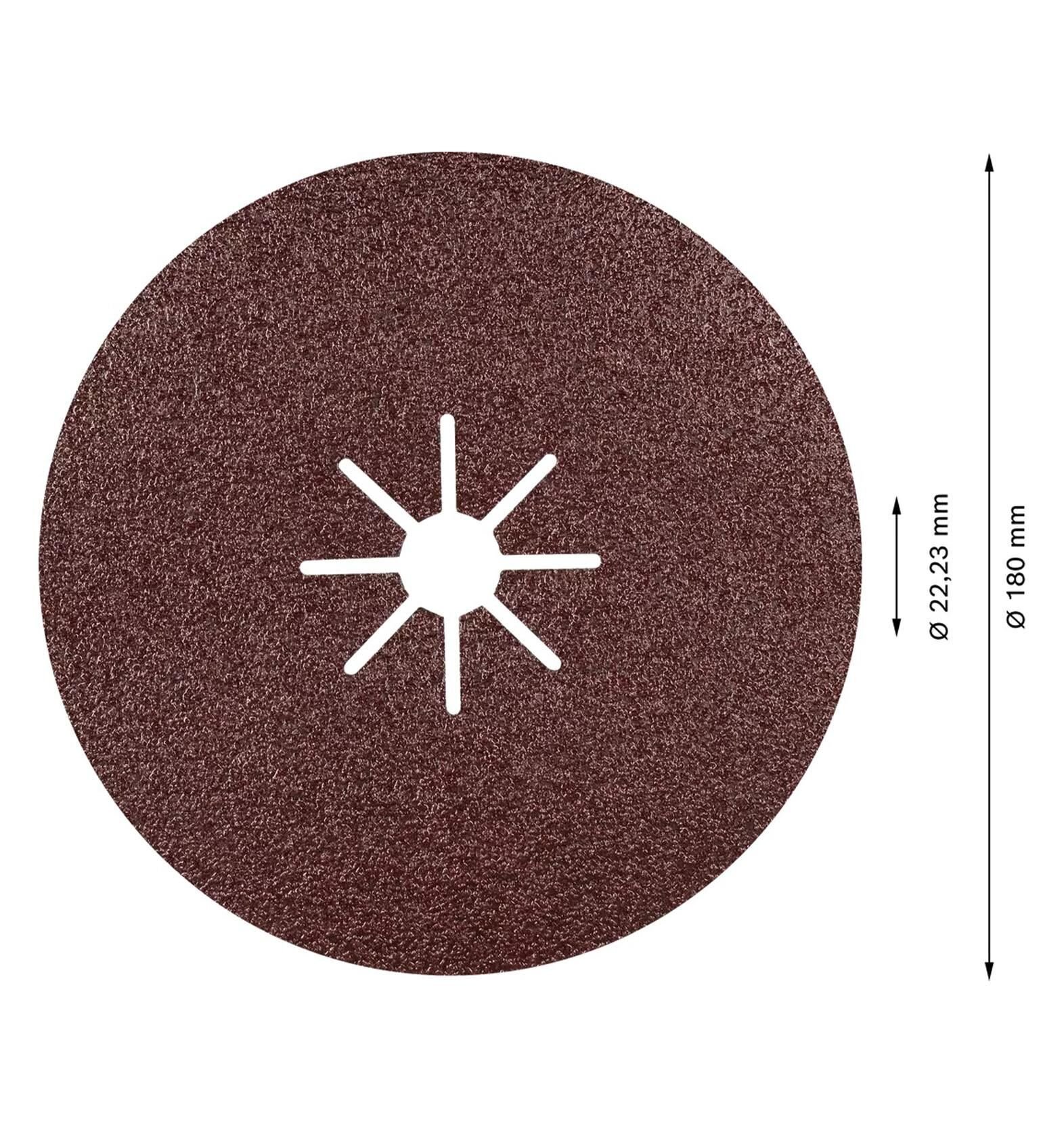 Bosch R781 Expert 180 mm 60 kum Metal Disk Zımpara 25'li