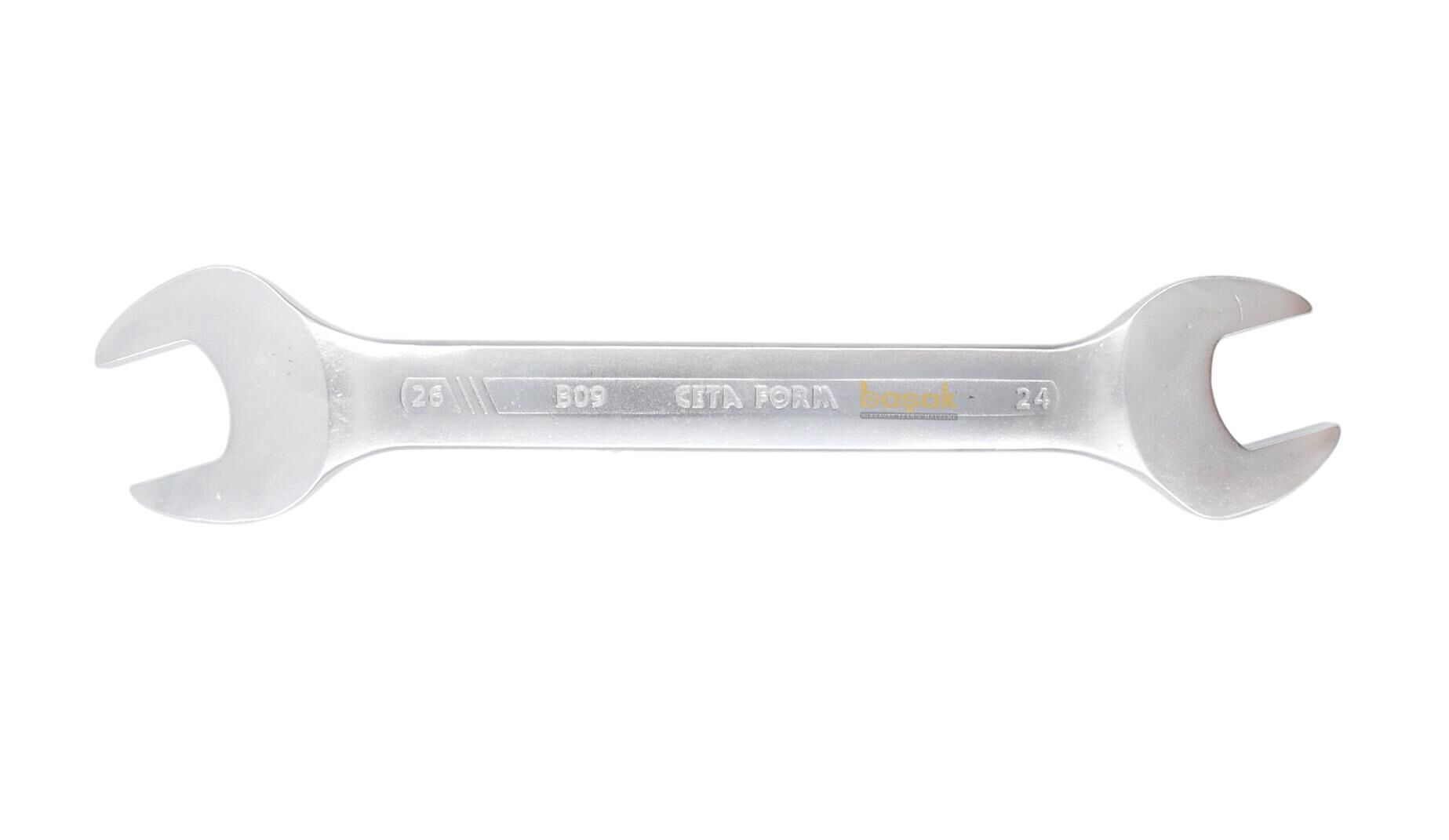 Ceta Form 24 x 26 mm  Uzun Açık Ağız Anahtar B09-2426