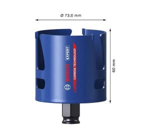 Bosch 73 mm Yapı Malzemeleri İçin Panç 2608900472