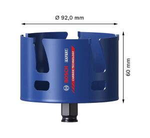 Bosch 92 mm Yapı Malzemeleri İçin Panç 2608900478