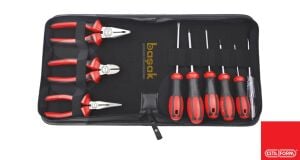 Ceta Form Pense ve Tornavida Seti 9 Parça Deri Çantalı E99-41-W09PH