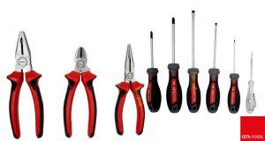 Ceta Form Pense ve Tornavida Seti 9 Parça Deri Çantalı E99-41-W09PH