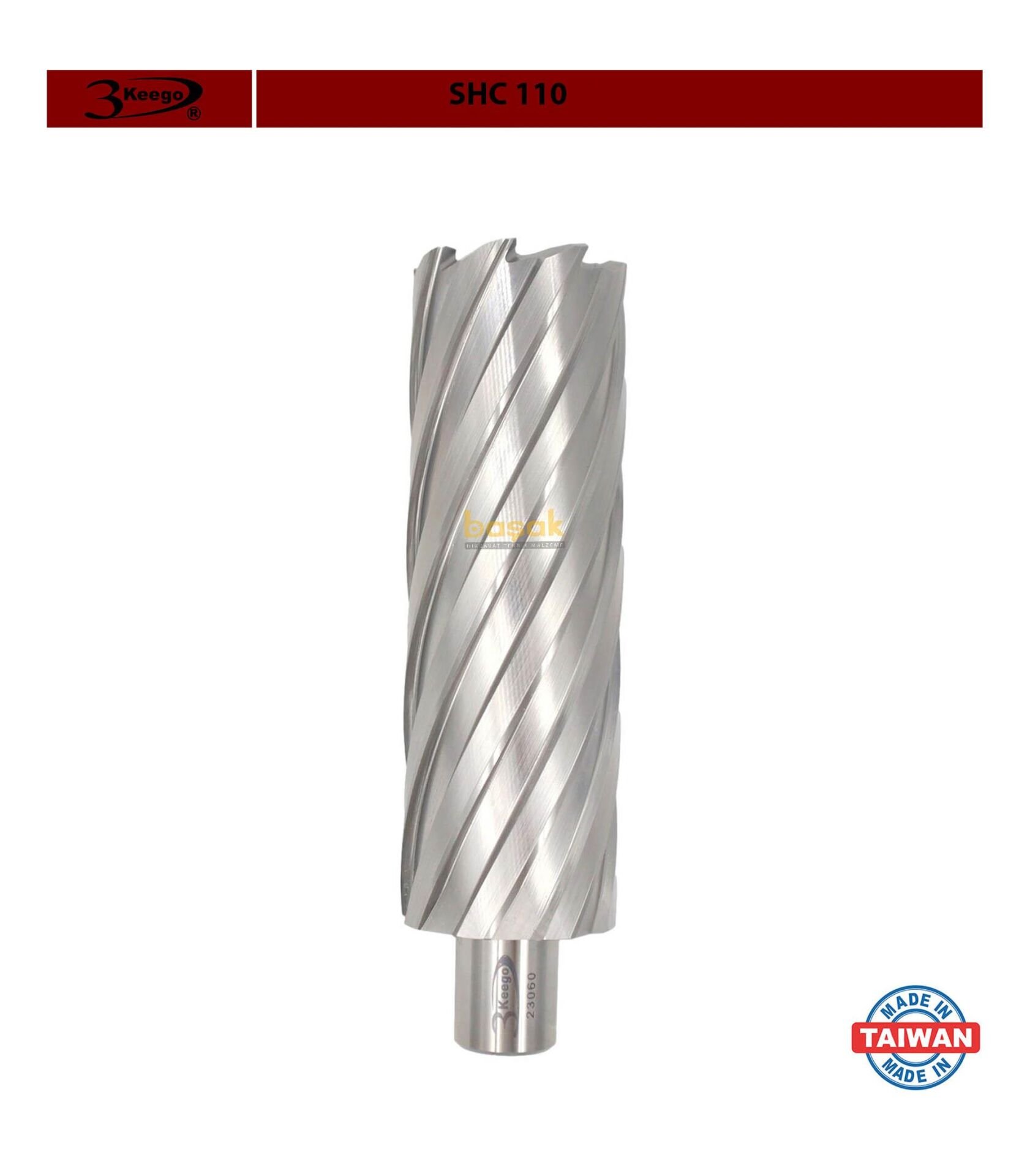 3Keego 40 x 110 mm HSS Uzun Manyetik Matkap Ucu SHC110