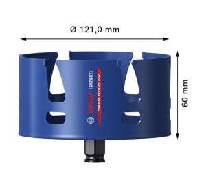 Bosch 121 mm Yapı Malzemeleri İçin Panç 2608900484