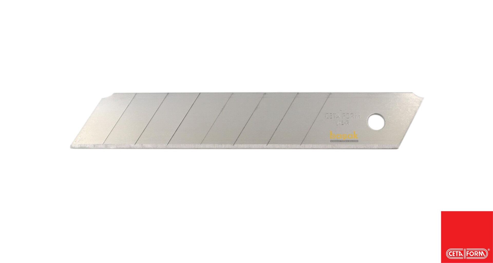 Ceta Form 18 mm Maket Bıçağı Yedeği 10'lu paket J45-R