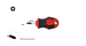 Ceta Form C-PLUS Topaç Yıldız Uçlu PH2 x 25 mm Tornavida F16-002-025