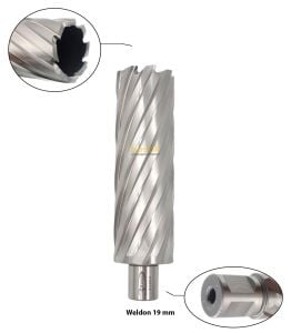 3Keego 38 x 110 mm HSS Uzun Manyetik Matkap Ucu SHC110