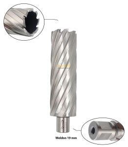 3Keego 38 x 110 mm HSS Uzun Manyetik Matkap Ucu SHC110