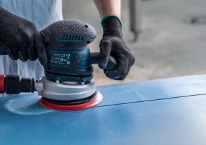 Bosch Expert C470 125 mm 320 kum Çok Delikli Zımpara Kağıdı 50'li 2608901133