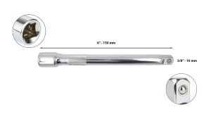 Ceta Form 150 mm 3/8” Girişli Uzatma Kolu  C11-75