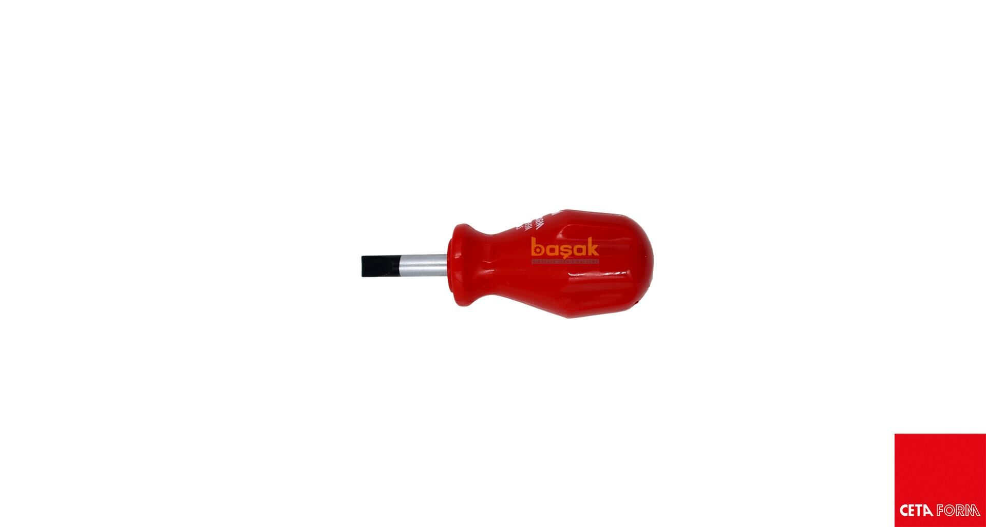 Ceta Form 4x25mm Topaç Düz Tornavida 4100/TP40M