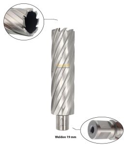 3Keego 34 x 110 mm HSS Uzun Manyetik Matkap Ucu SHC110