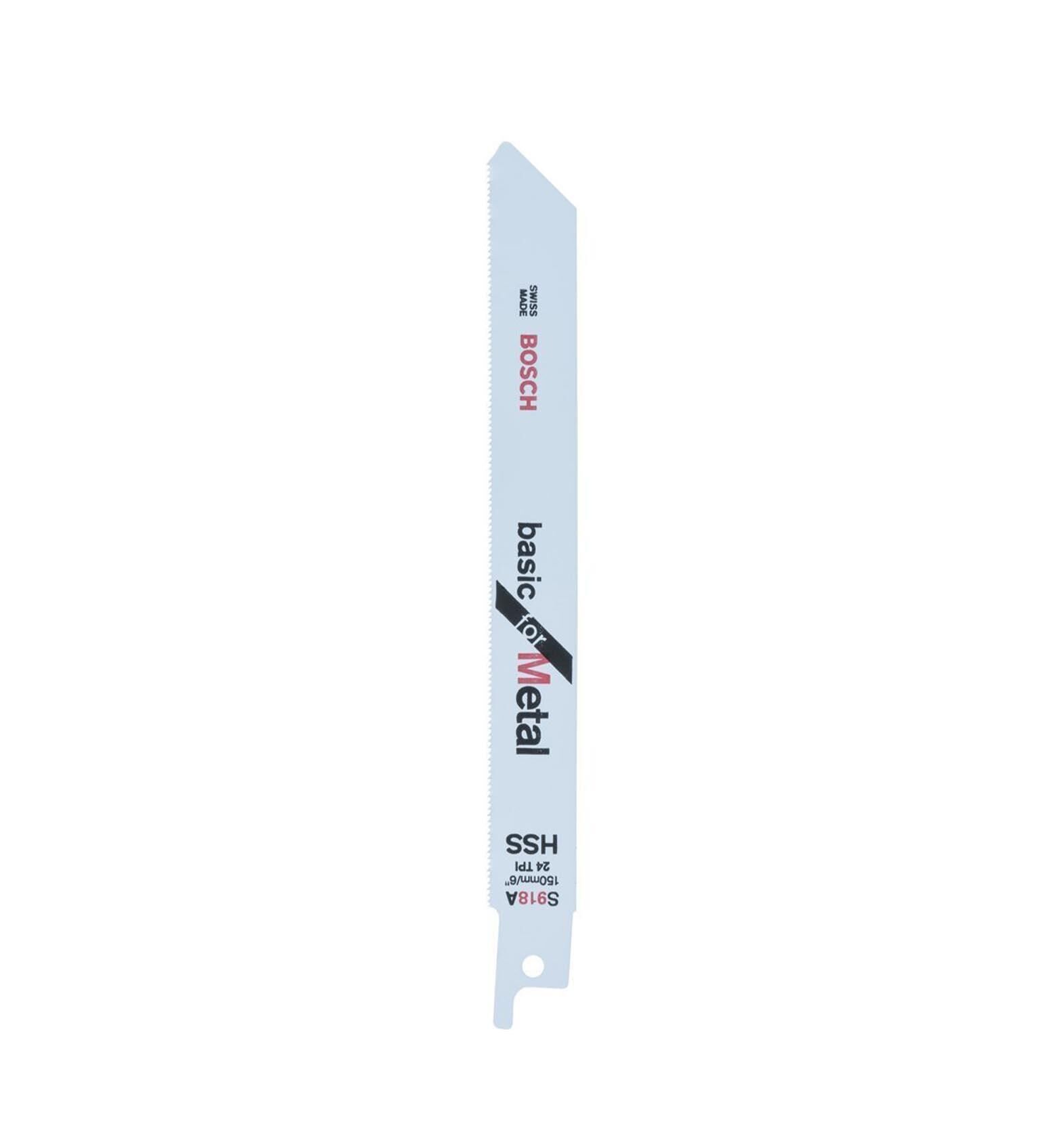 Bosch S 918 AF 100mm 2'li Metal Panter Testere Bıçağı 2608651944