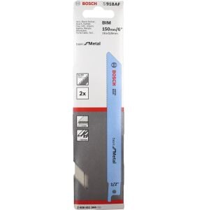 Bosch S 918 AF 100mm 2'li Metal Panter Testere Bıçağı 2608651944