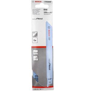 Bosch S 918 AF 100mm 5'li Metal Panter Testere BIçağı 2608651780