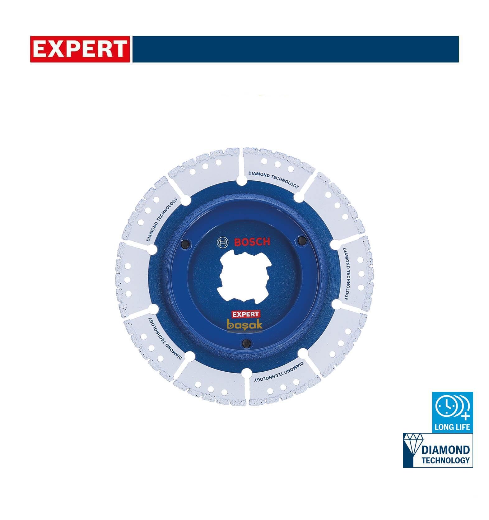 Bosch 125 mm Flanşlı Elmas Boru Kesme Testeresi 2608901391
