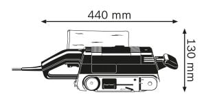 Bosch GBS 75 AE Tank-Bant Zımpara Makinesi 0601274708