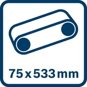 Bosch GBS 75 AE Tank-Bant Zımpara Makinesi 0601274708