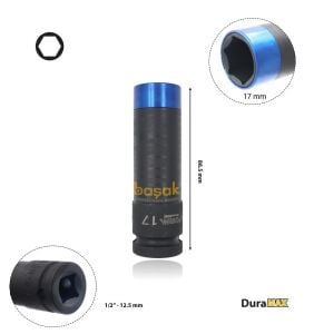 Ceta Form 17 mm 1/2'' Duramax Havalı Bijon Lokma Anahtarı C64W-H17