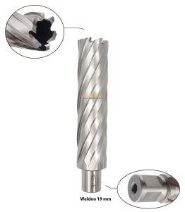 3Keego 28 x 110 mm HSS Uzun Manyetik Matkap Ucu SHC110