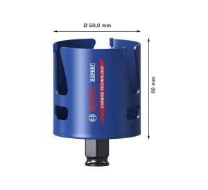 Bosch 60 mm Yapı Malzemeleri İçin Panç 2608900466