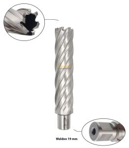 3Keego 27 x 110 mm HSS Uzun Manyetik Matkap Ucu SHC110