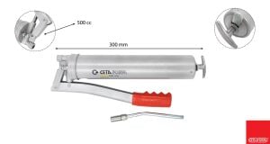 Ceta Form 500 cc Gres Pompası El Tipi-Metal Uçlu 300 mm R08-500