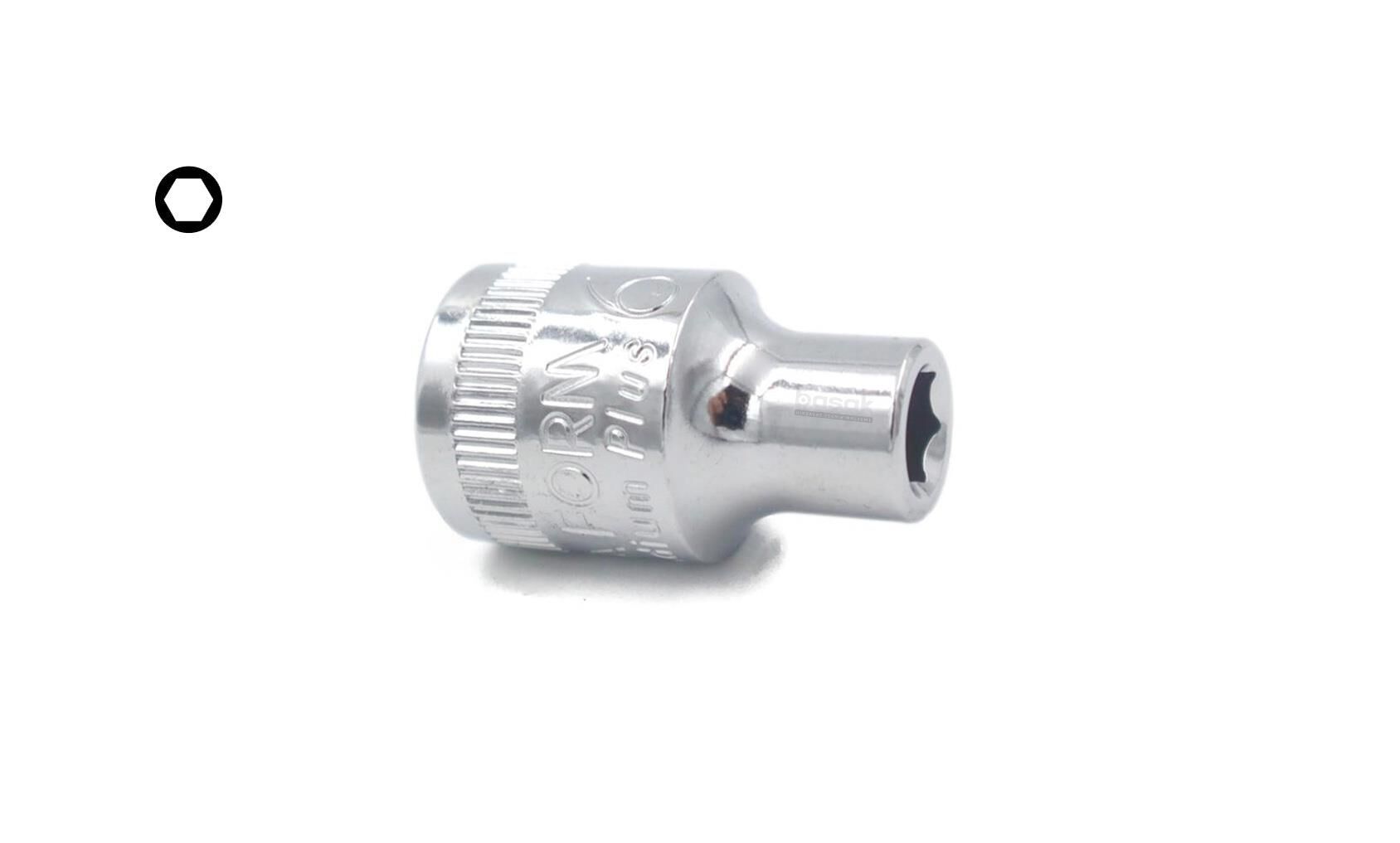 Ceta Form 6 mm 3/8” 6 Köşe Lokma Anahtar C12-H06