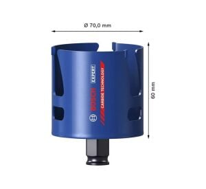 Bosch 70 mm Yapı Malzemeleri İçin Panç 2608900471