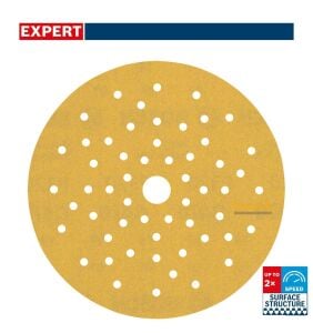 Bosch Expert C470 150 mm 320 kum Çok Delikli Zımpara Kağıdı 50'li 2608901144
