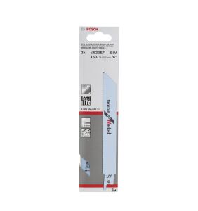 Bosch S 922 EF 100mm 2'li Esnek Metal Panter Testere Ucu 2608656038