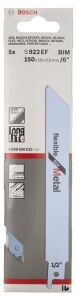 Bosch S 922 EF 100mm 5'li Esnek Metal Panter Testere 2608656015
