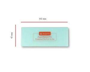 P850 - P200 Otomatik Kararan Maske Koruma Camı İç 42 X 102 X 1 mm