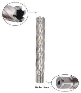 3Keego 21 x 110 mm HSS Uzun Manyetik Matkap Ucu SHC110