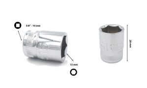 Ceta Form 15 mm 3/8” 6 Köşe Lokma Anahtar C12-H15