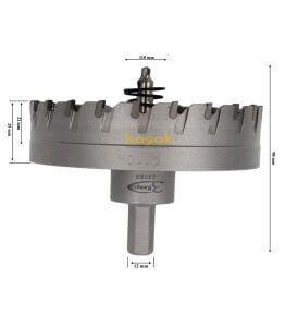 3Keego 110 mm TCT Elmas Uçlu Panç HG60