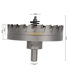 3Keego 110 mm TCT Elmas Uçlu Panç HG60