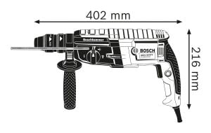 Bosch GBH 2-28 F Kırıcı-Delici Matkap İlave Mandren 0611267600