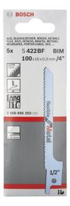 Bosch S 422 BF 5'li Esnek Metal Panter Testere Bıçağı 2608656253