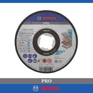 Bosch X-LOCK 115*1,0 mm Çoklu Malzemeler İçin Düz Kesme Taşı 2608619268