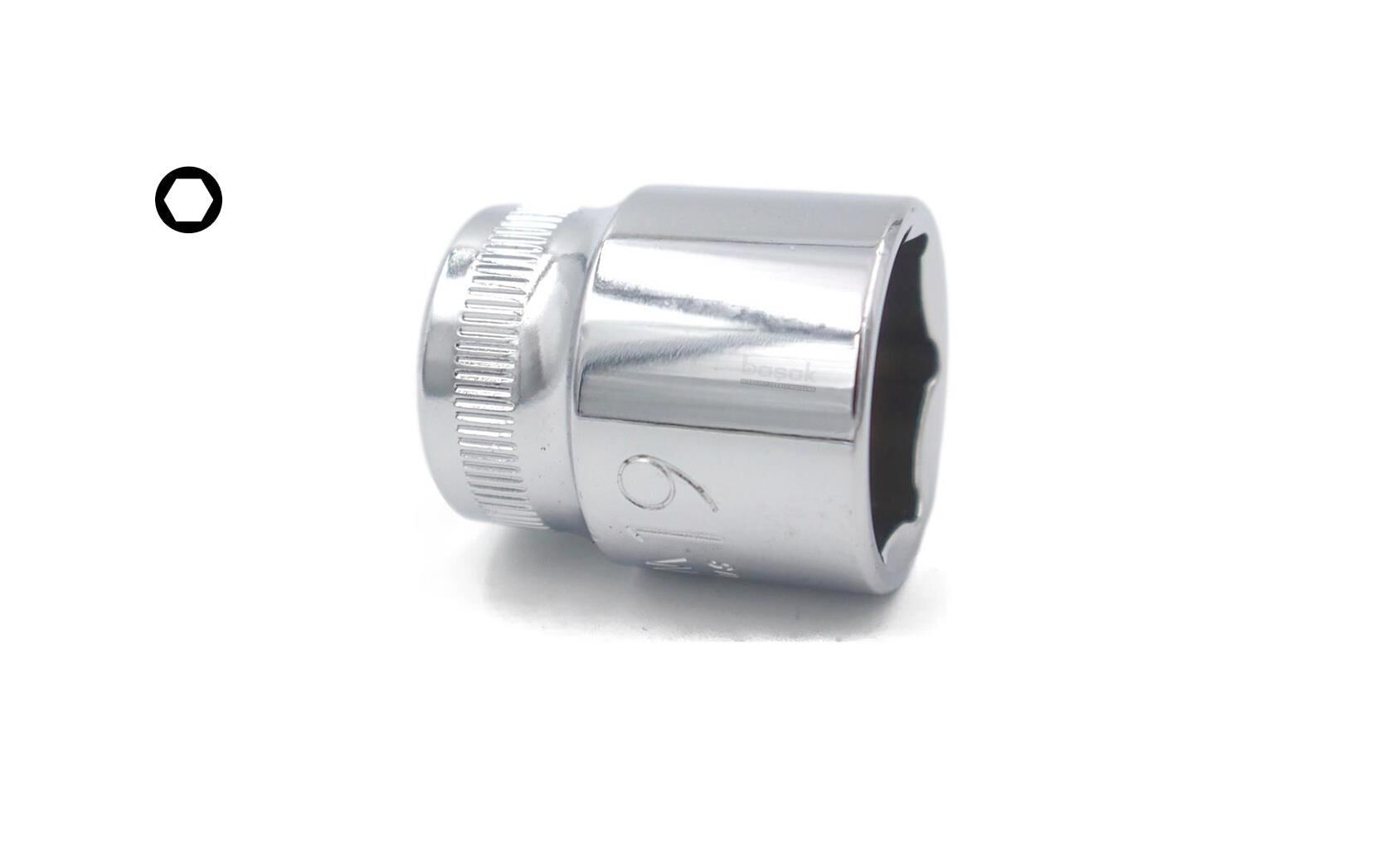 Ceta Form 18 mm 3/8” 6 Köşe Lokma Anahtar C12-H18