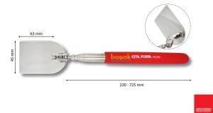 Ceta Form 725 mm Teleskopik Kare Ayna R20S