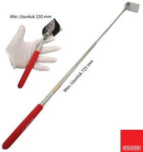 Ceta Form 725 mm Teleskopik Kare Ayna R20S