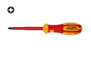 Ceta Form PZ  2 x 100 1000 volt VDE İzoleli Pozidriv Uçlu Tornavida G03-002-100