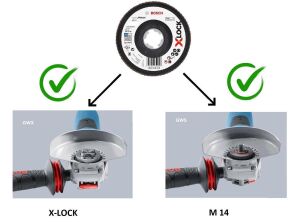 Bosch X-LOCK 125*1,6 mm Çoklu Malzemeler İçin Düz Kesme Taşı 2608619270