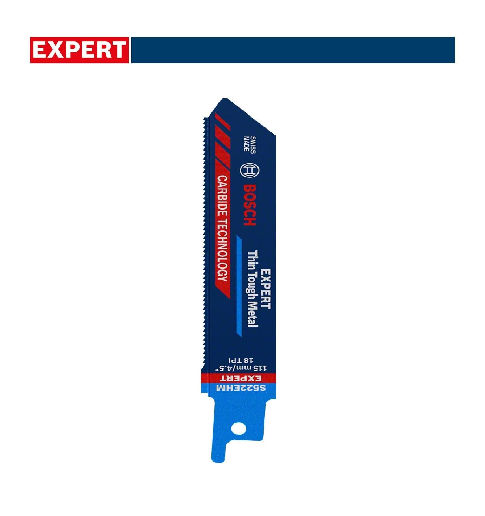 Bosch Expert S 522 EHM Paslanmaz Panter Testere 1'li 2608900359