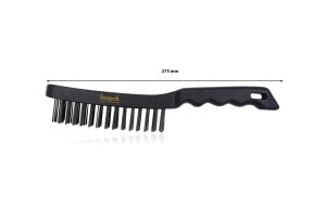 Ceta Form 275 mm Plastik Saplı Tel Fırça 4 Sira R40-4