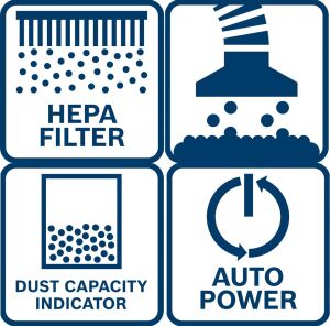 Bosch GDE 18V-16 Toz Emme Sistemi 1600A0051M