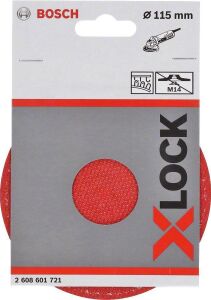 Bosch X-LOCK 115 mm M14 Cırtlı Zımpara Tabanı 2608601721